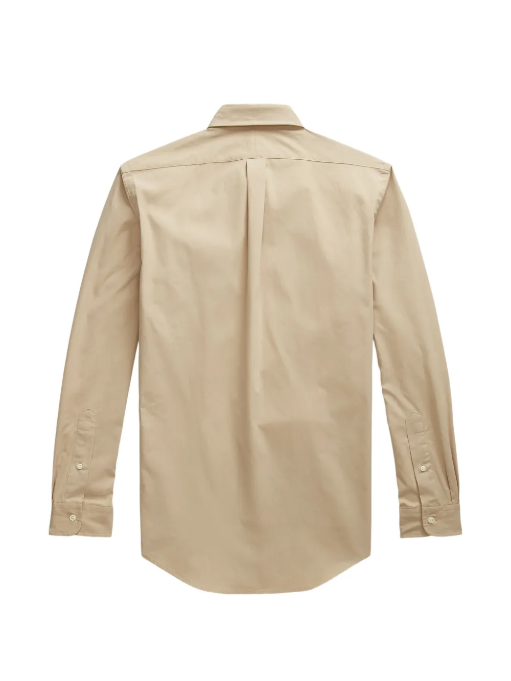 Polo Ralph Lauren Overhemd met geborduurd logo Beige