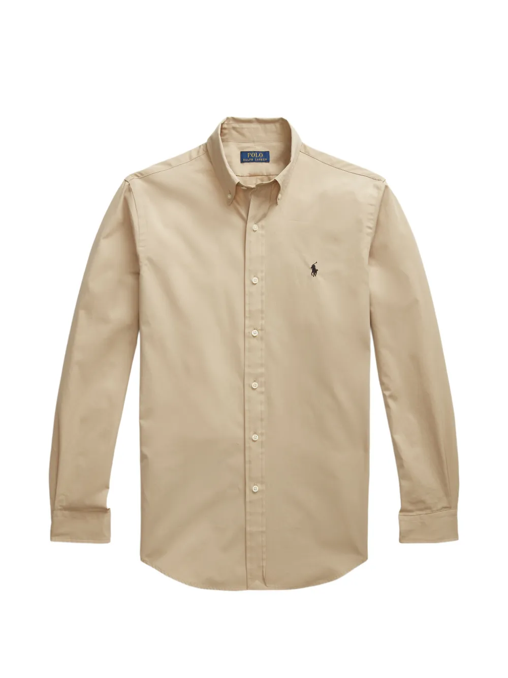 Polo Ralph Lauren embroidered-logo button-down shirt - Nude