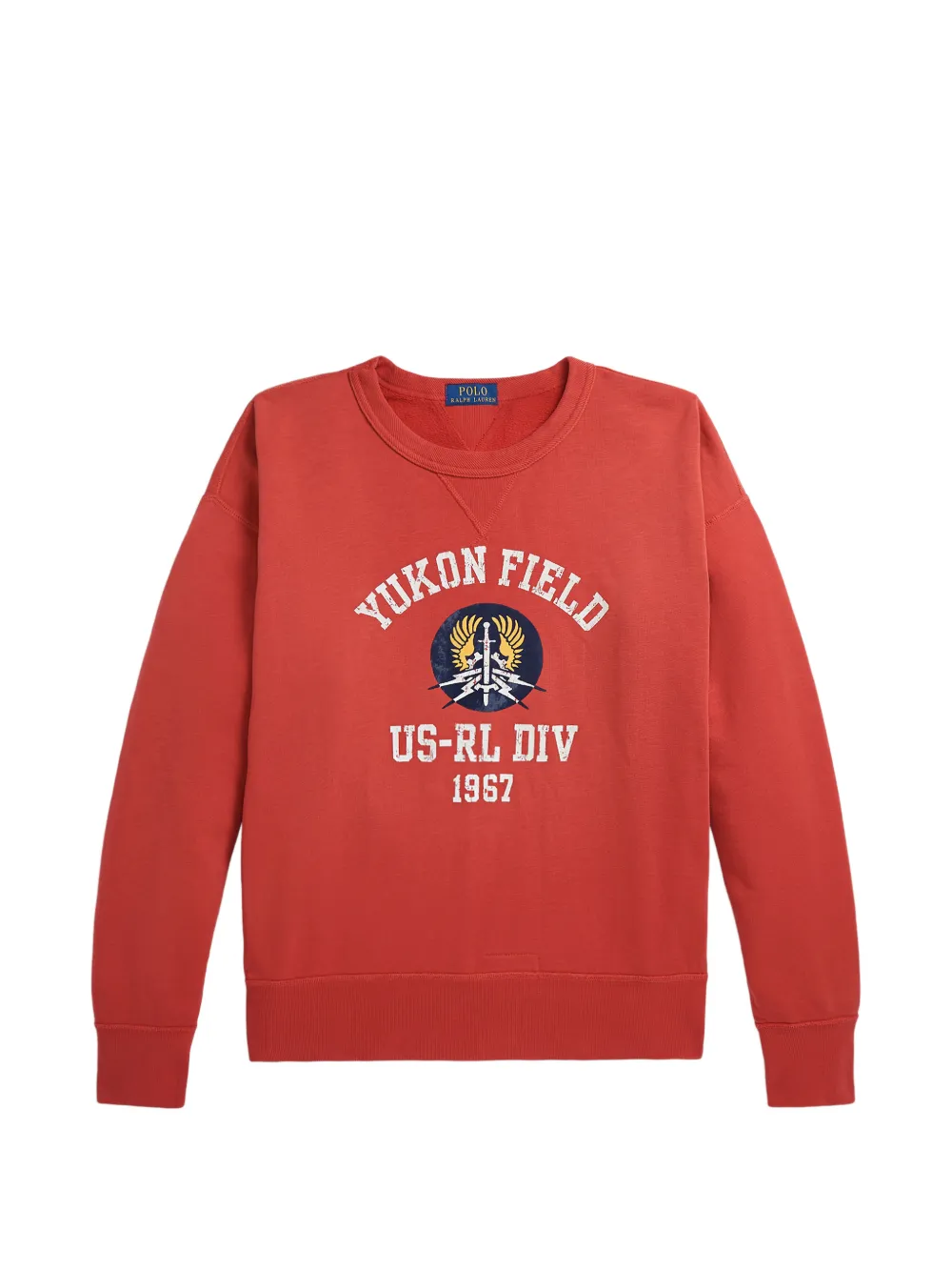 Polo Ralph Lauren graphic-print sweatshirt - Rot