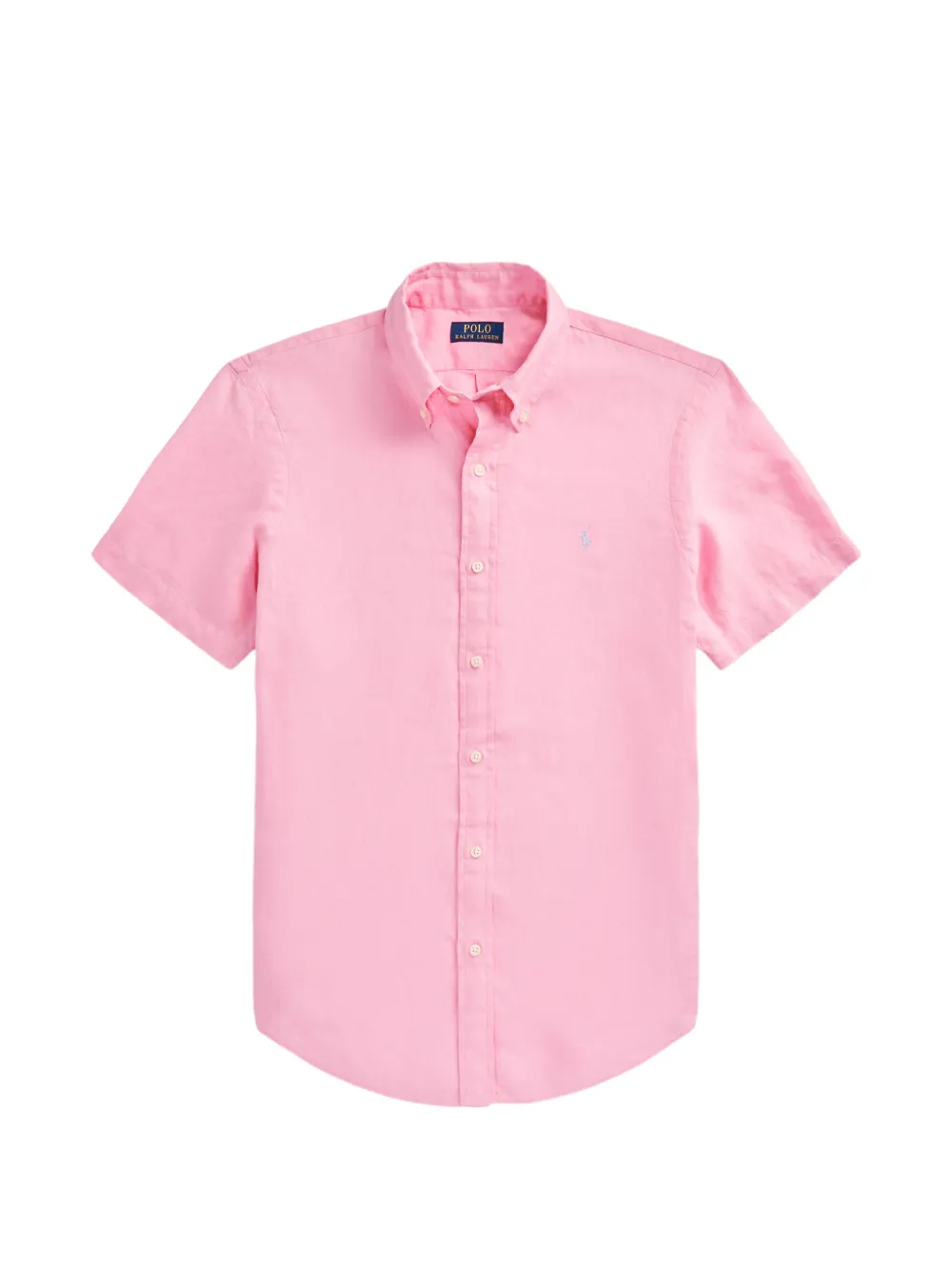 Polo Ralph Lauren button-down short-sleeved shirt - Rosa