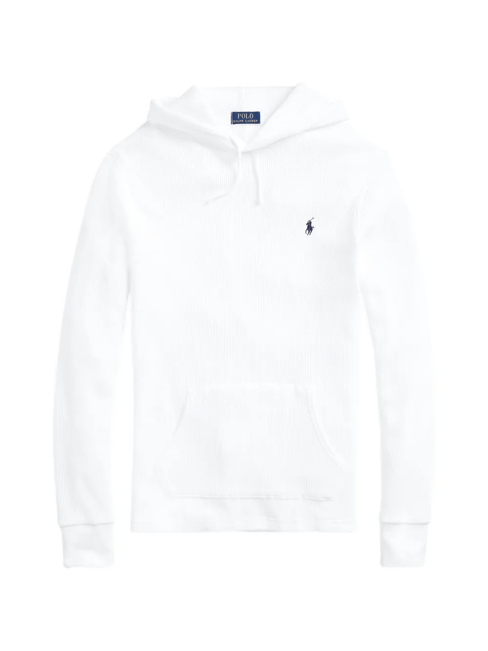 Polo Ralph Lauren logo-embroidered hoodie - Weiß