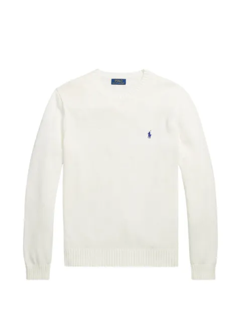 Polo Ralph Lauren logo-embroidered crew-neck sweater