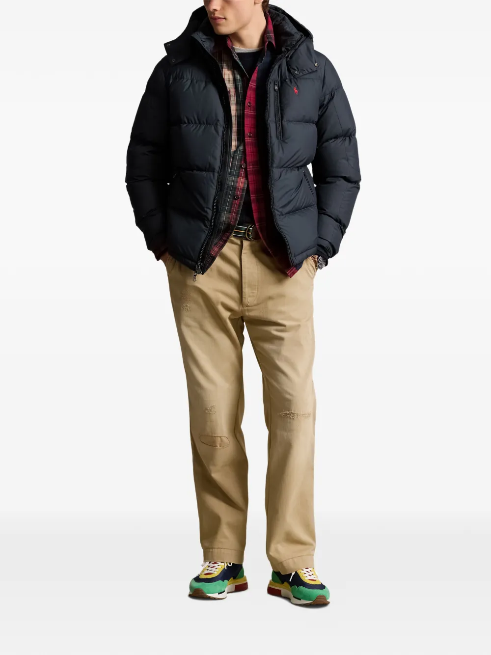 Polo Ralph Lauren Gevoerd jack met capuchon Blauw
