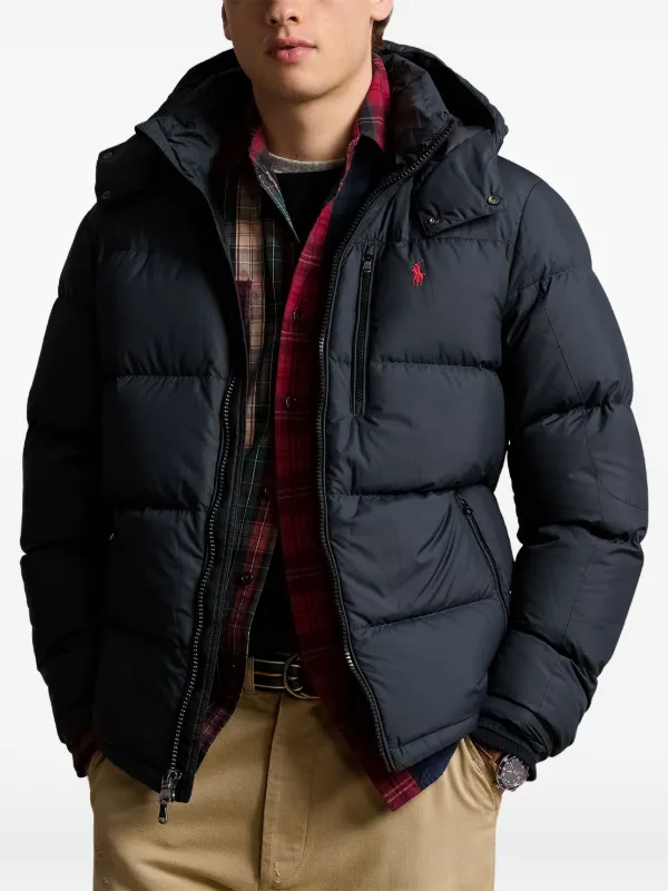 Polo Ralph Lauren キルティング フーデッドジャケット | ブルー