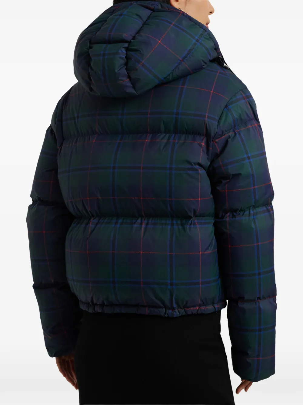 Lauren Ralph Lauren Donsjack met logopatch Groen