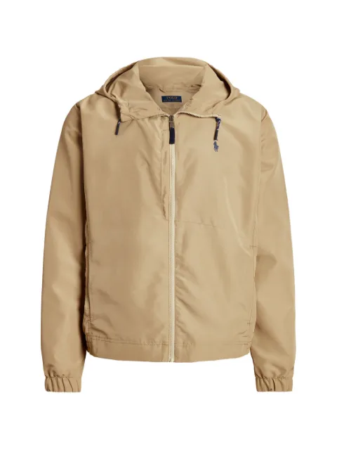 Polo Ralph Lauren hooded logo-embroidered jacket