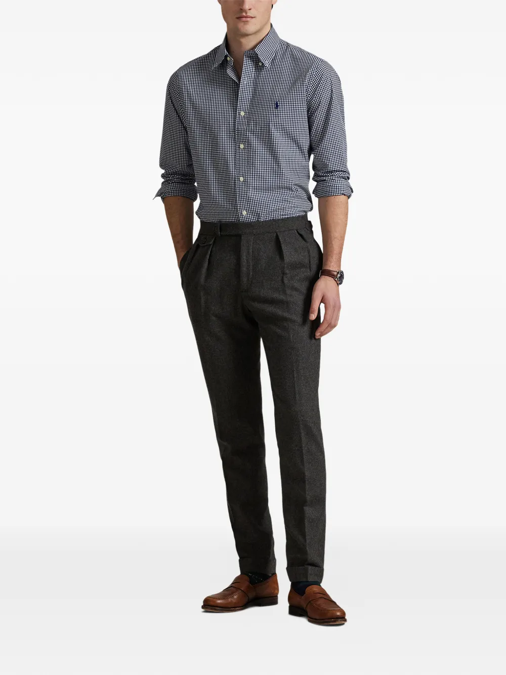 Polo Ralph Lauren Overhemd met gingham ruit Blauw