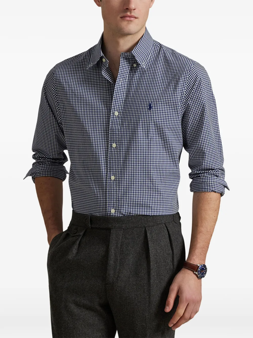Polo Ralph Lauren Overhemd met gingham ruit Blauw