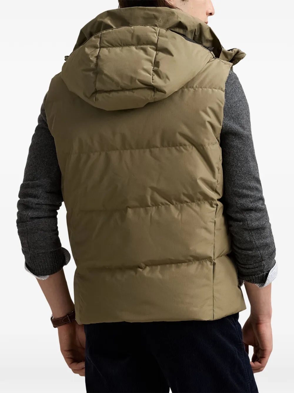 Polo Ralph Lauren Bodywarmer met capuchon Bruin