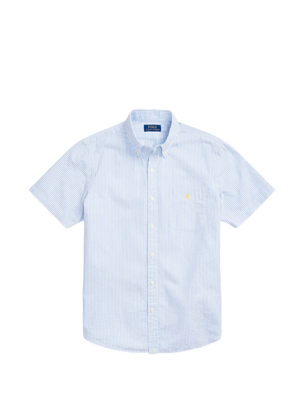Polo Ralph Lauren striped short-sleeve shirt - Blu