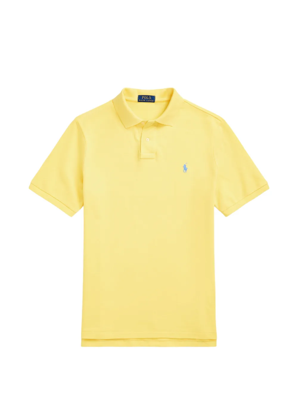 Polo Ralph Lauren logo-embroidered cotton polo shirt - Giallo