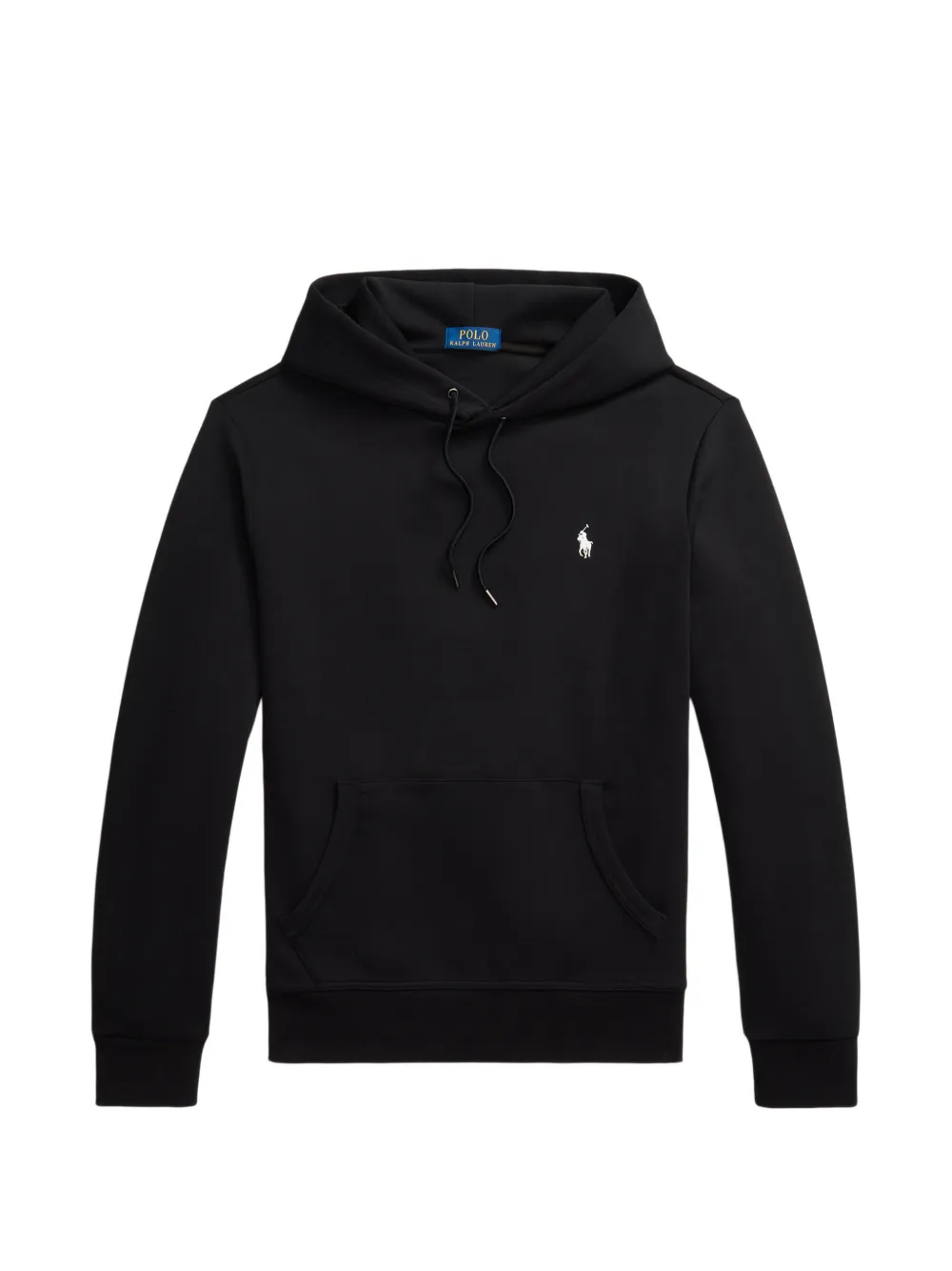 Polo Ralph Lauren logo-embroidered drawstring hoodie - Nero