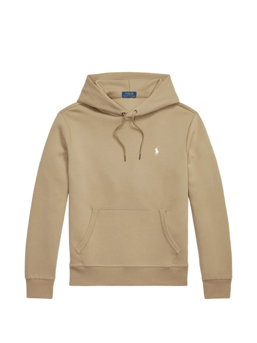 Polo Ralph Lauren logo-embroidered drawstring hoodie - Nude