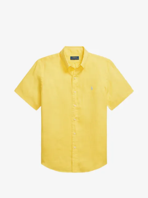 Polo Ralph Lauren 반소매 버튼다운 셔츠