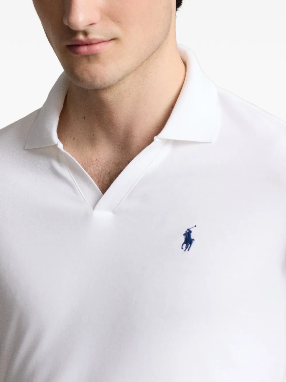 Polo Ralph Lauren T-shirt met geborduurd logo Wit