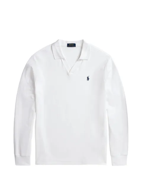 Polo Ralph Lauren logo-embroidered long-sleeve T-shirt