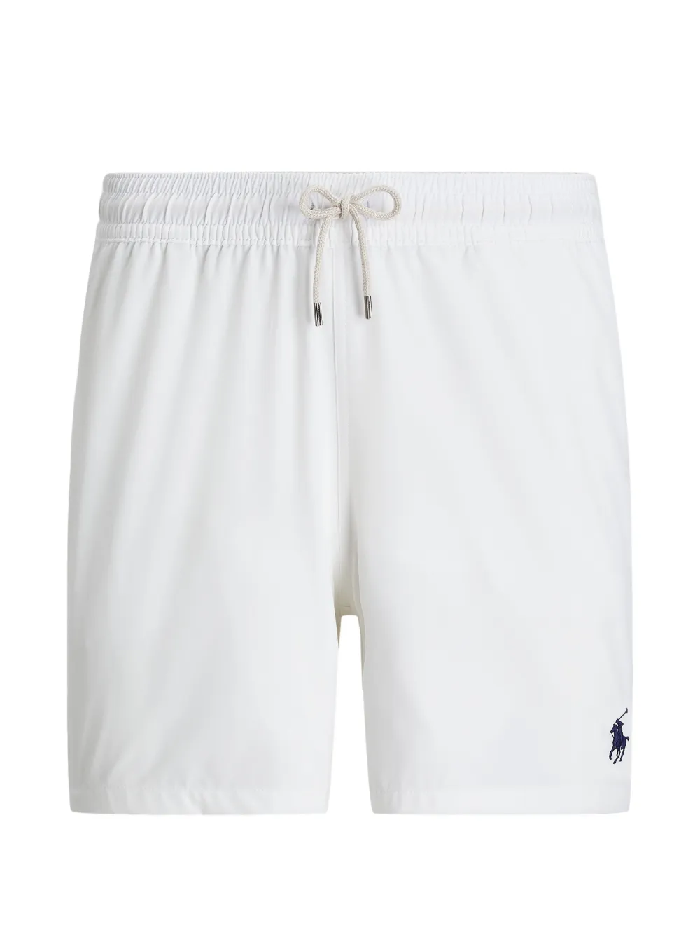 Polo Ralph Lauren drawstring logo-embroidered swim shorts - Weiß