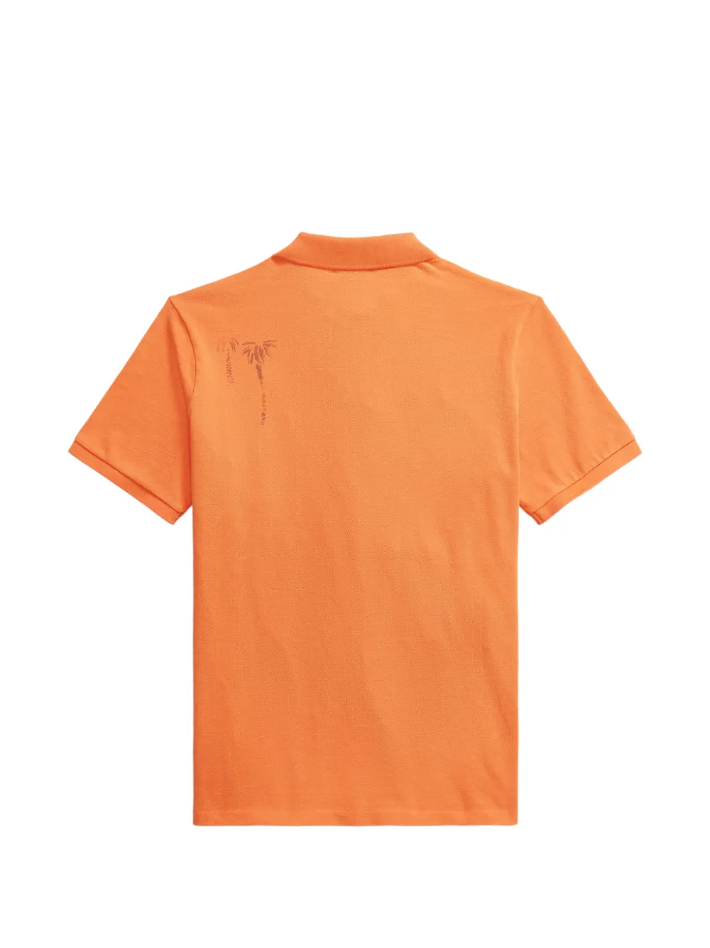 Polo Ralph Lauren Pique poloshirt met grafische print Oranje