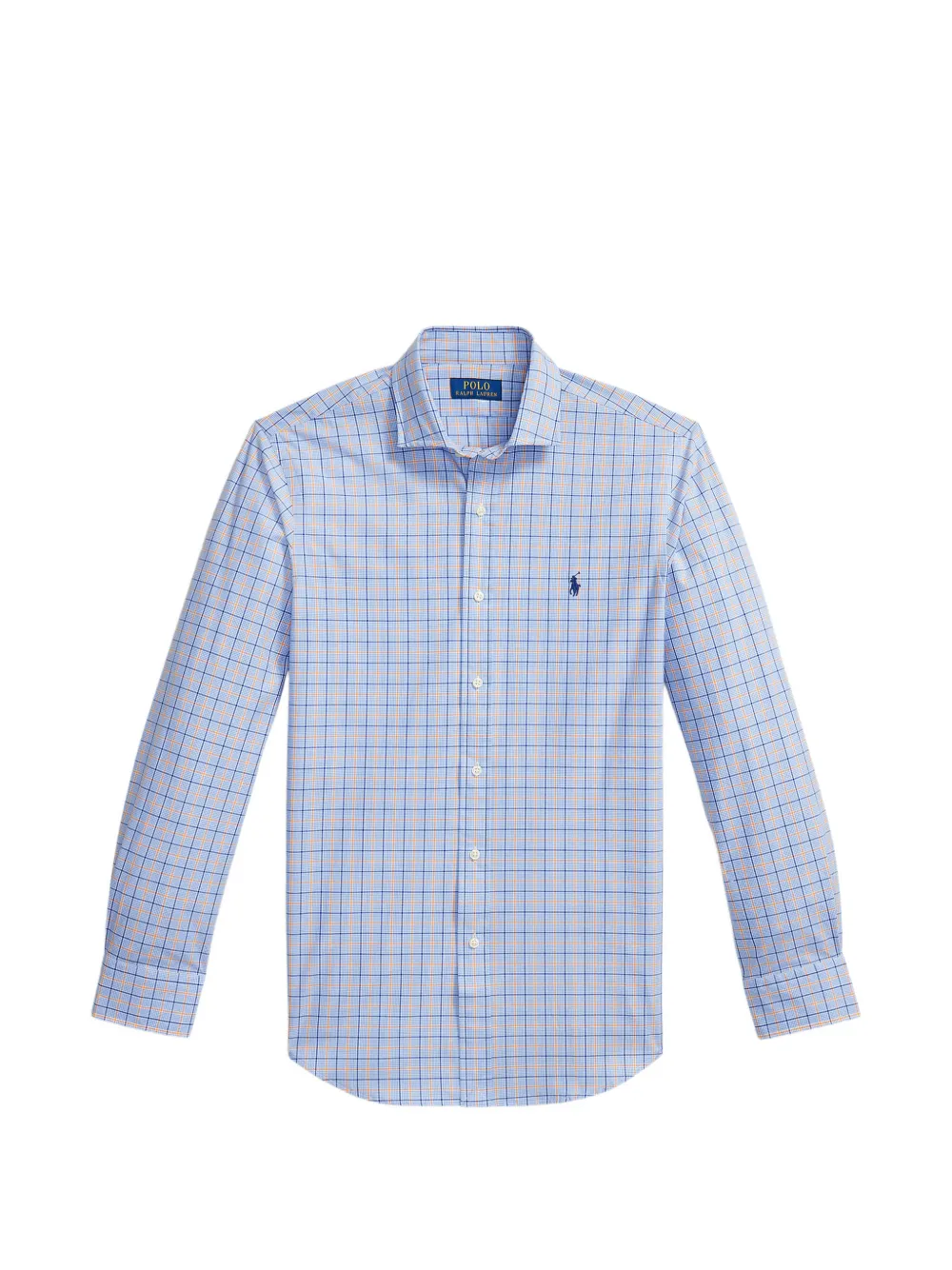 Polo Ralph Lauren check-pattern long-sleeve shirt - Blau
