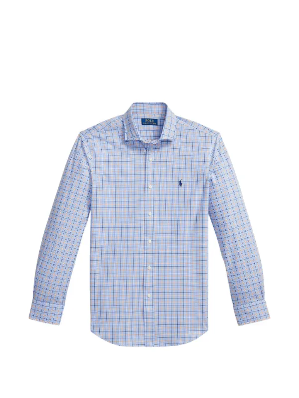 Polo Ralph Lauren チェック シャツ | ブルー | FARFETCH JP