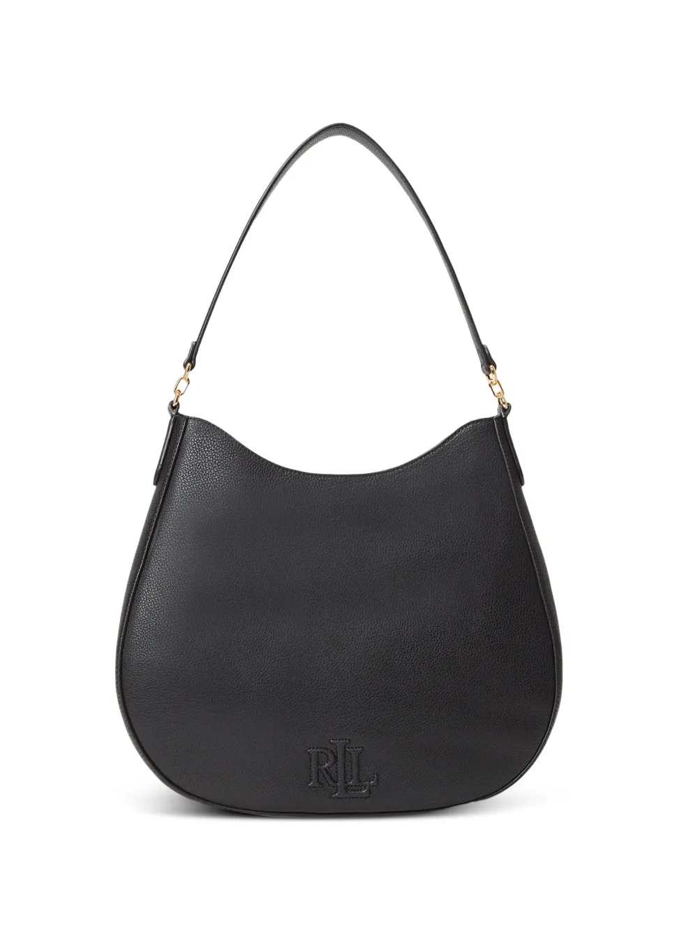 Lauren Ralph Lauren logo-embossed shoulder bag - Nero