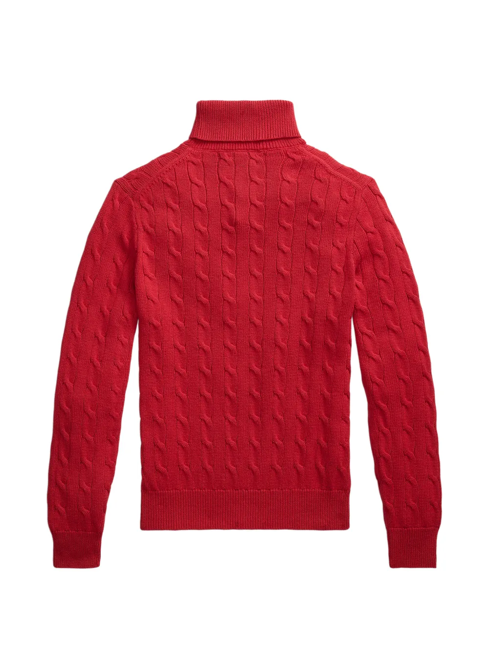 Polo Ralph Lauren Kabelgebreide coltrui Rood