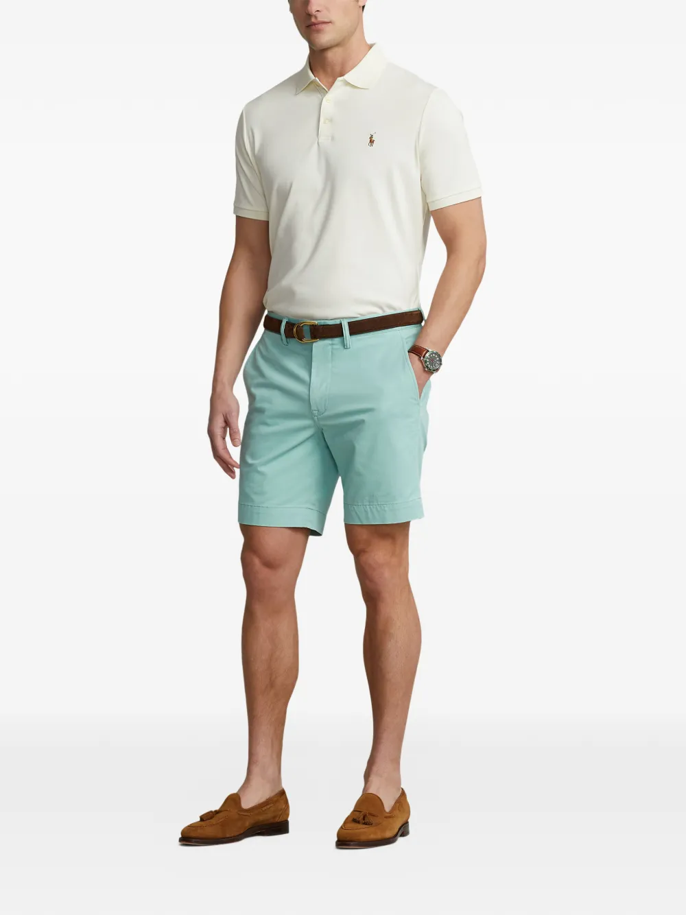 Polo Ralph Lauren Shorts met geborduurd logo Groen