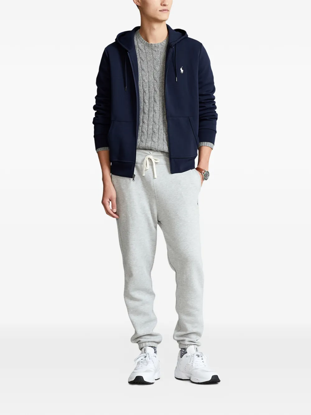 Polo Ralph Lauren Hoodie met rits Blauw