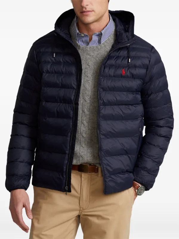 Polo Ralph Lauren フーデッド ジャケット | ブルー | FARFETCH JP