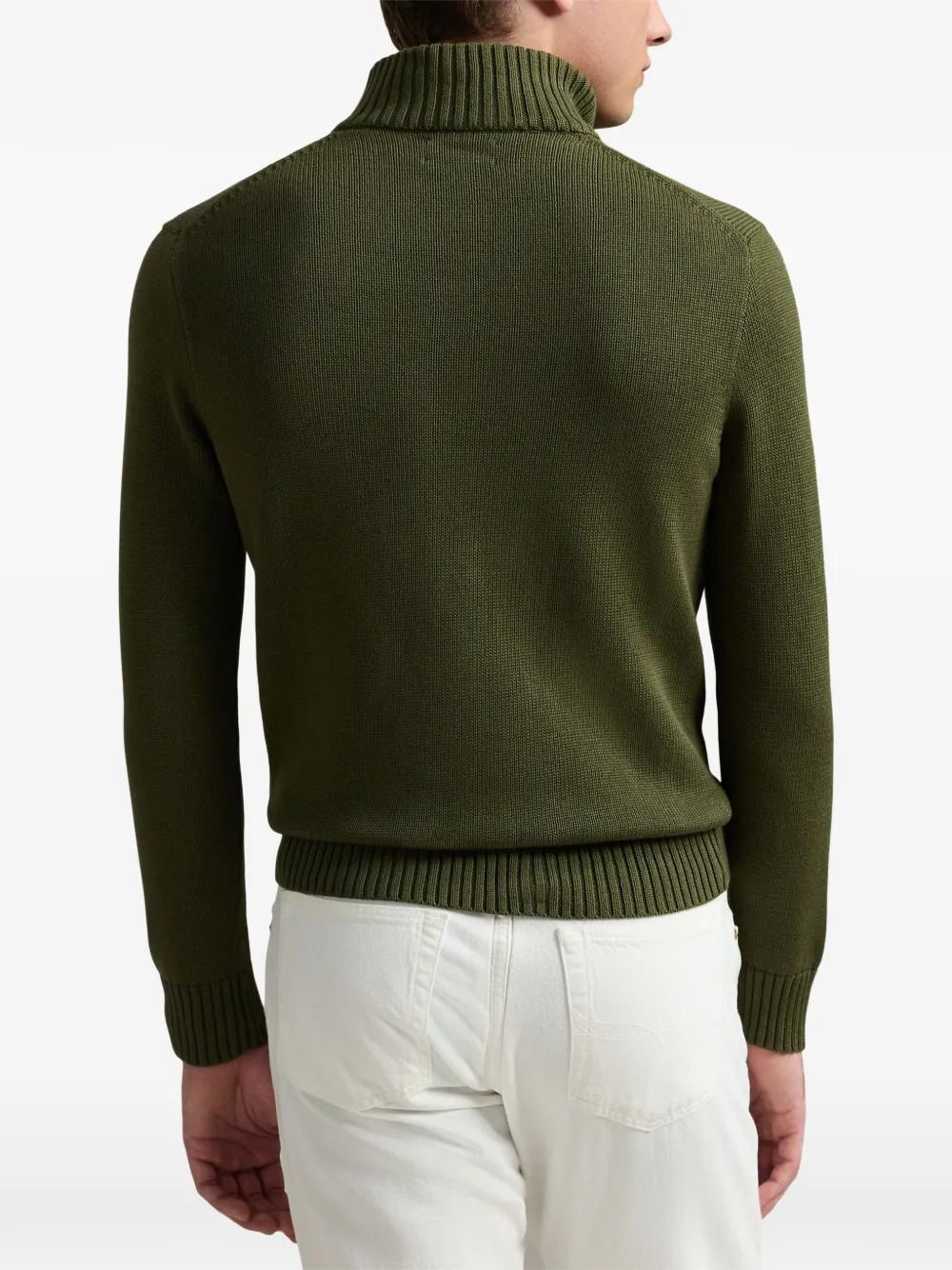 Polo Ralph Lauren Trui met halve rits Groen