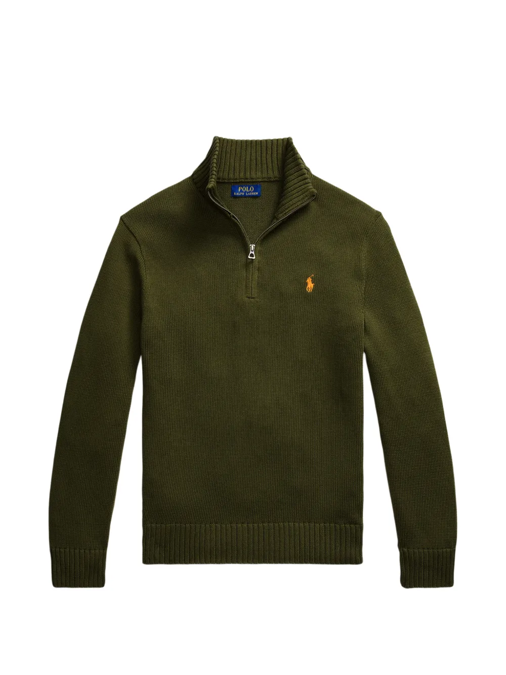Polo Ralph Lauren half-zip long-sleeve sweater - Verde