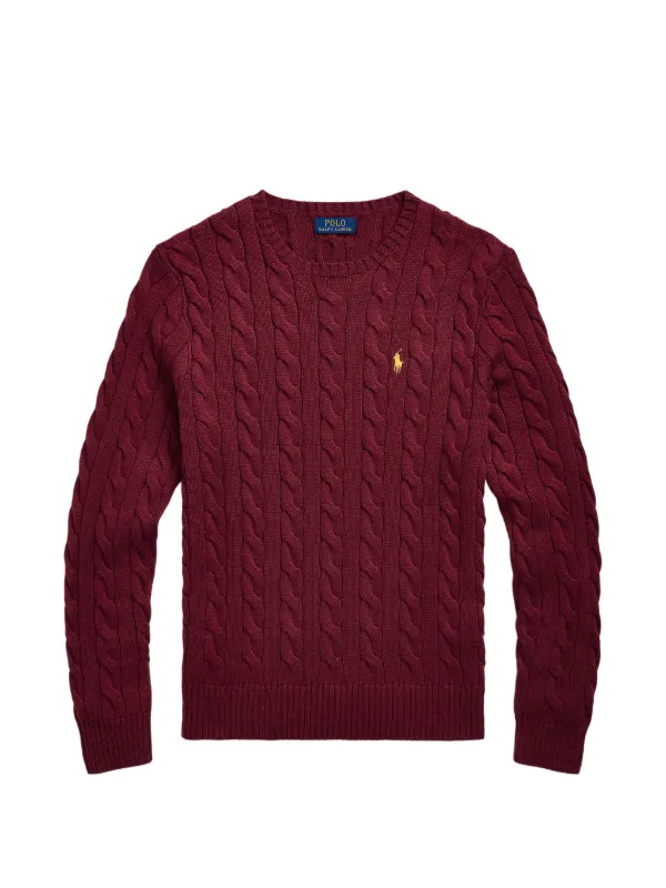Polo Ralph Lauren クルーネック セーター | レッド | FARFETCH JP
