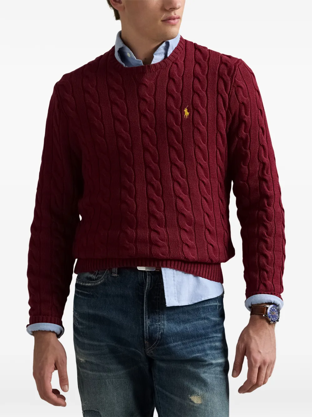 Polo Ralph Lauren Trui met ronde hals Rood