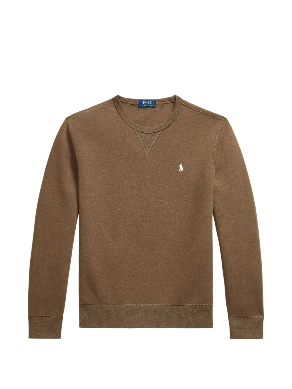 Polo Ralph Lauren logo-embroidered sweatshirt - Marrone