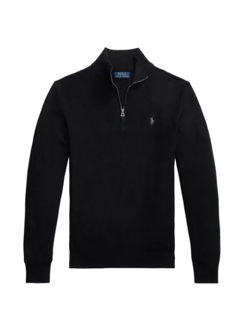 Polo Ralph Lauren suéter con medio cierre
