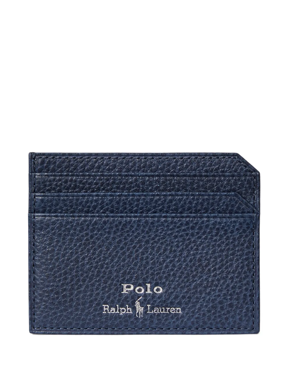 Polo Ralph Lauren Logo-detail Card Case In Blue
