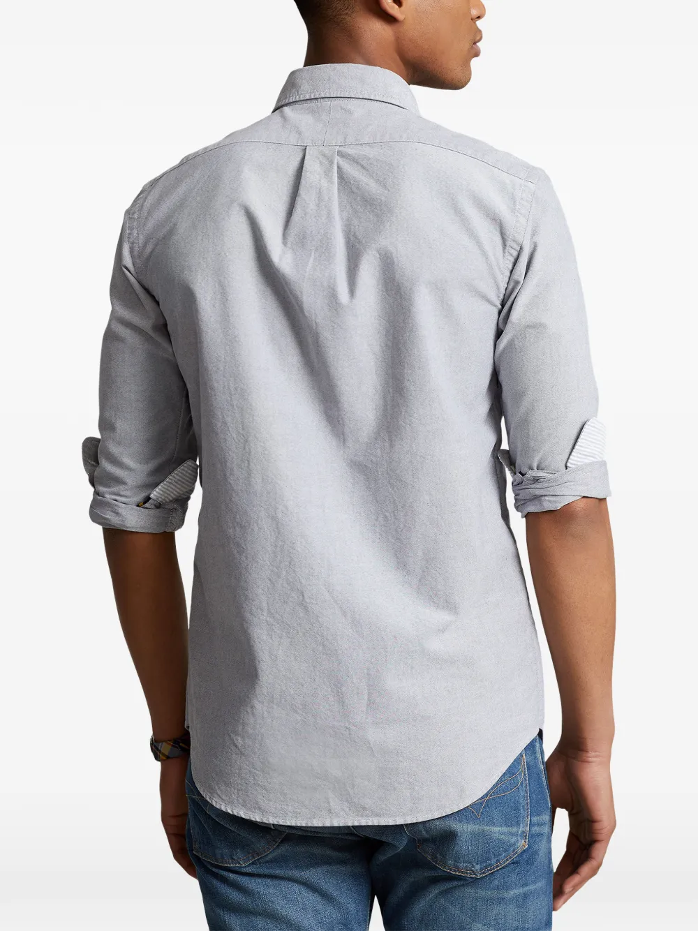 Polo Ralph Lauren Overhemd met lange mouwen Grijs