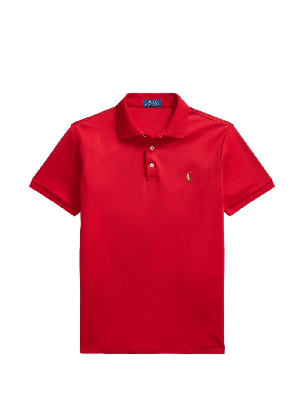 Polo Ralph Lauren logo polo shirt - Rosso