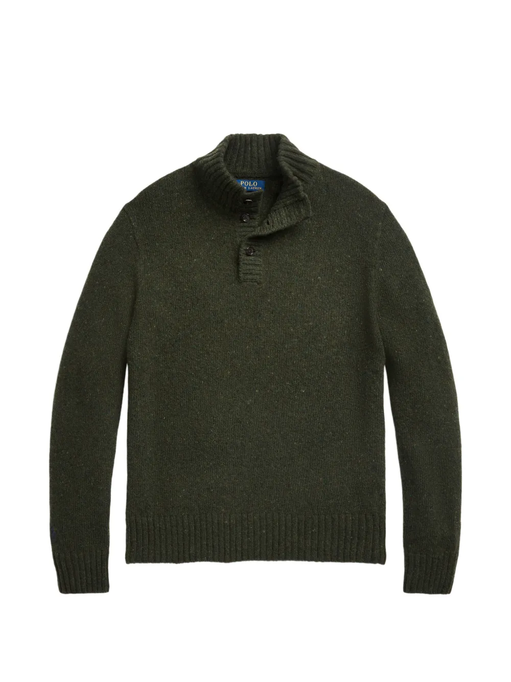 Polo Ralph Lauren button mock-neck sweater - Verde