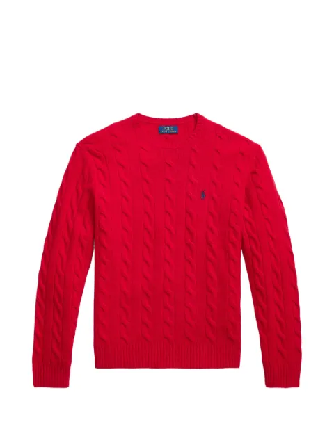 Polo Ralph Lauren cable-knit crew-neck sweater
