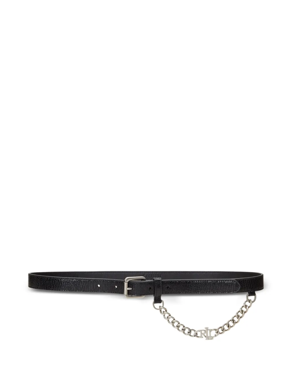 Lauren Ralph Lauren chain-detail buckle belt - Nero
