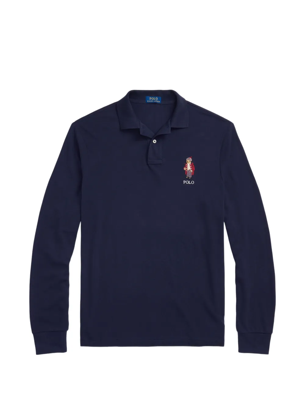 Polo Ralph Lauren bear-motif polo shirt - Blu