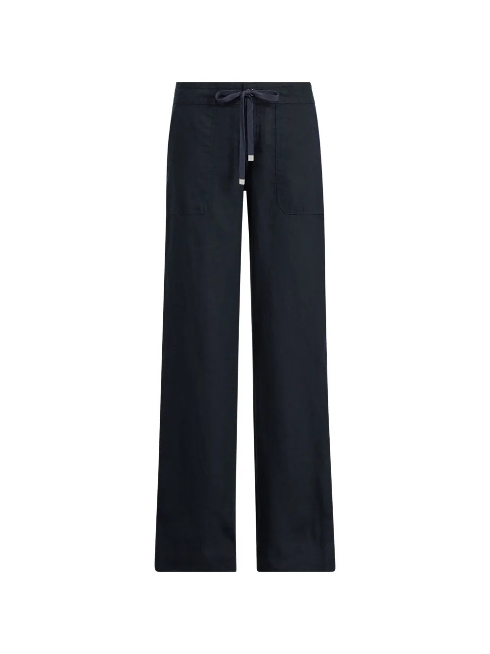 Lauren Ralph Lauren Pantaloni in lino con coulisse - Blu