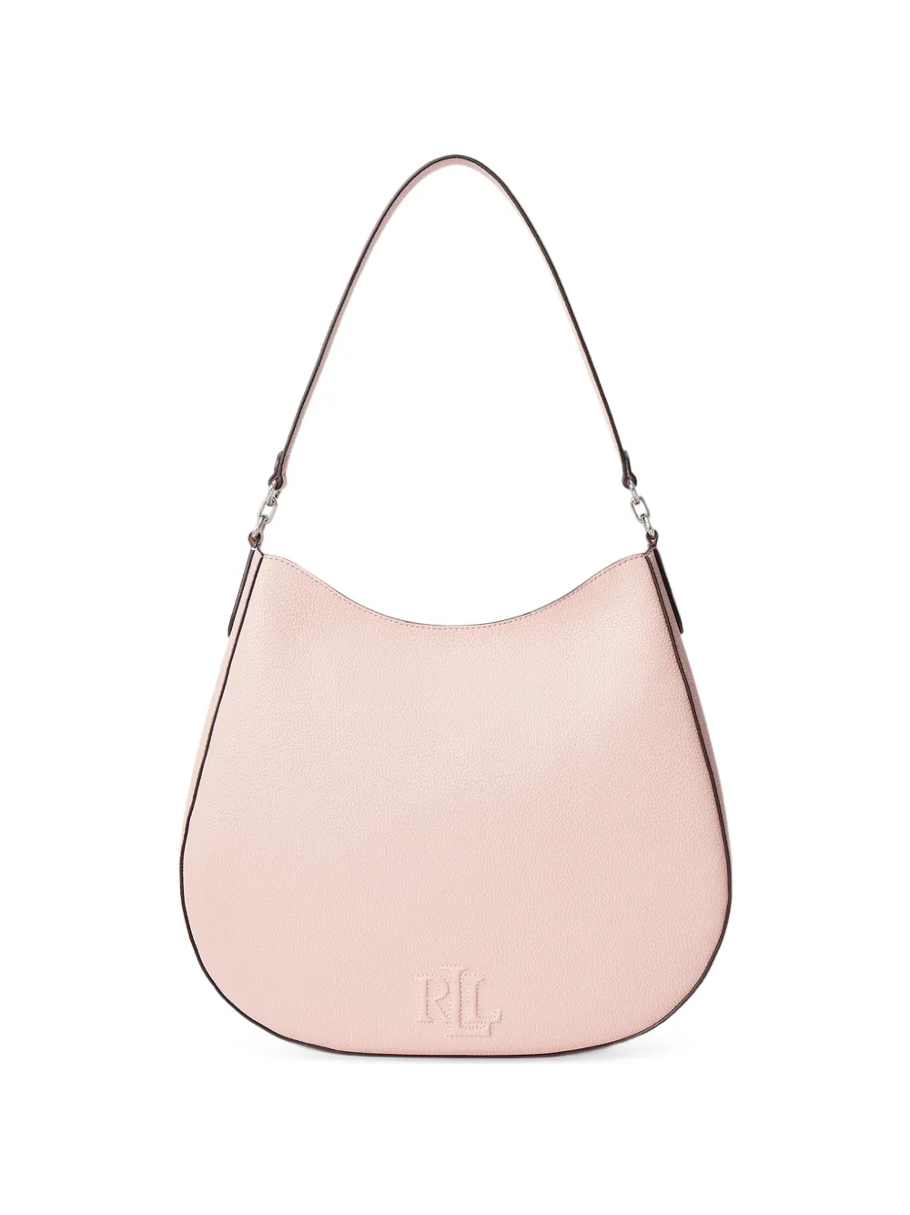 Lauren Ralph Lauren Borsa a spalla con placca logo - Rosa