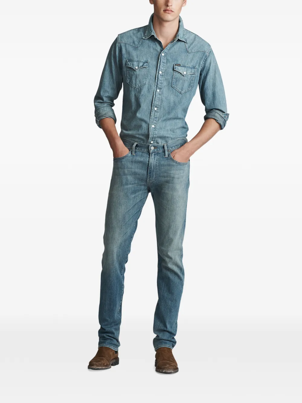 Polo Ralph Lauren Stretch jeans Blauw