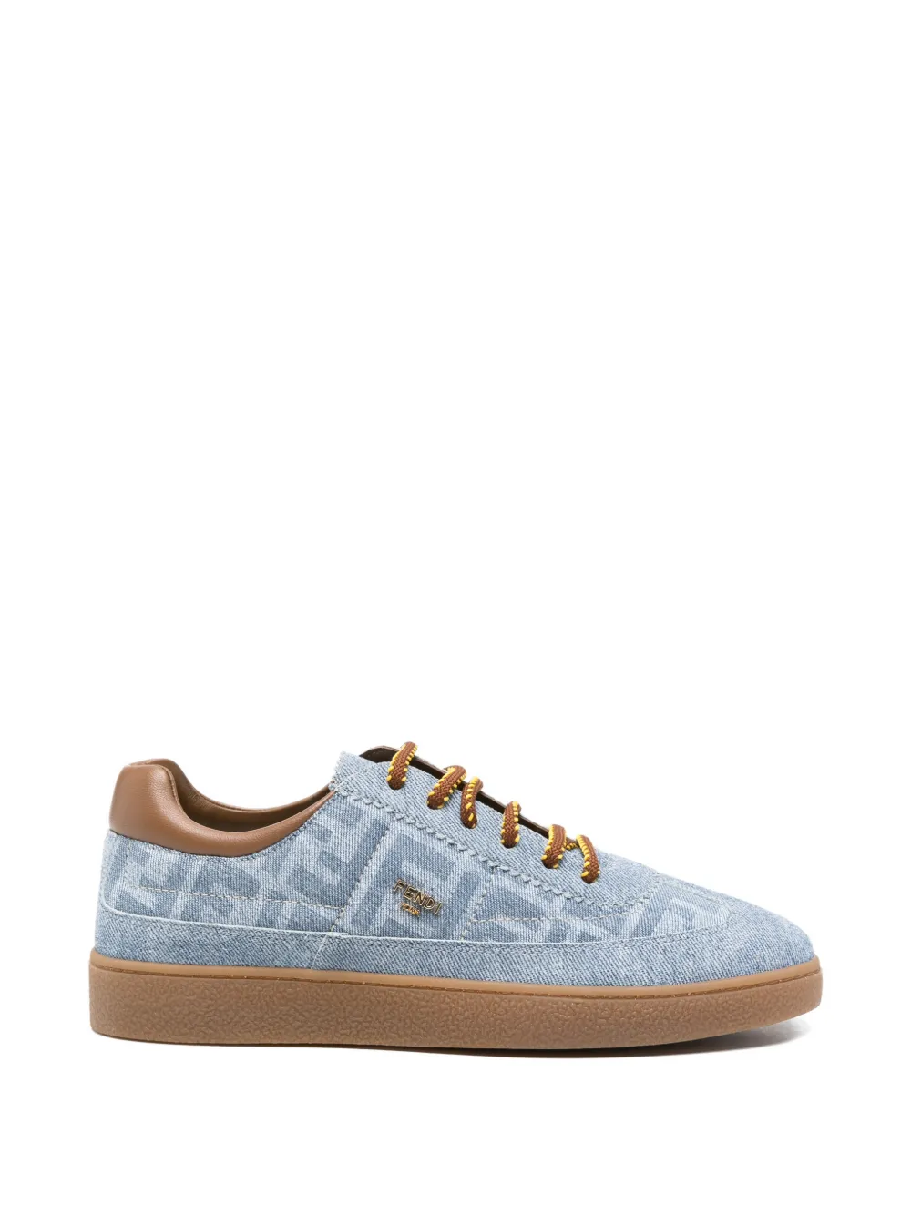 Fendi Kids Sneakers Blauw