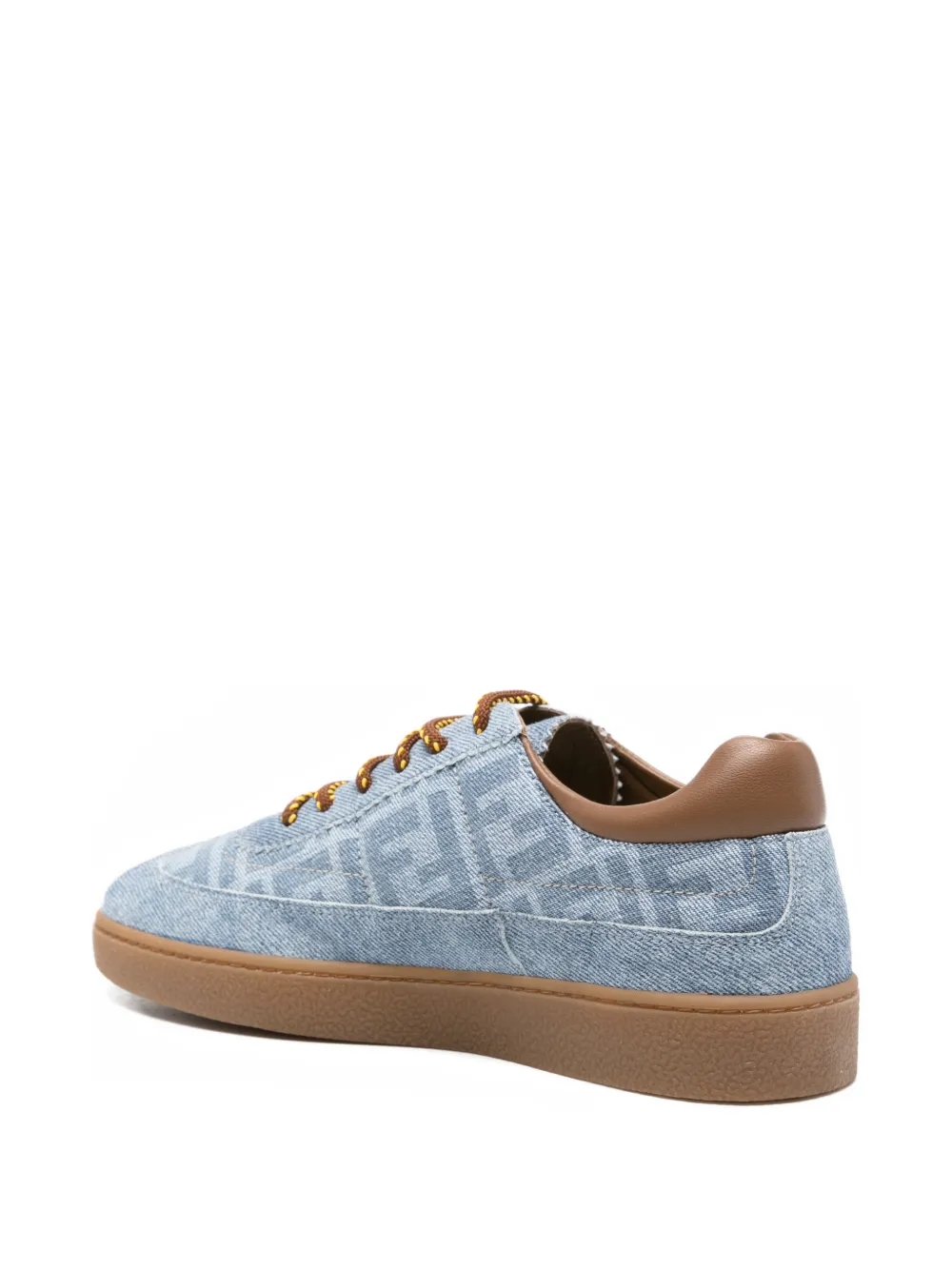 Fendi Kids Sneakers Blauw