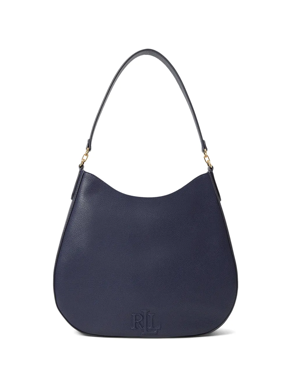 Lauren Ralph Lauren Borsa a spalla con logo goffrato - Blu