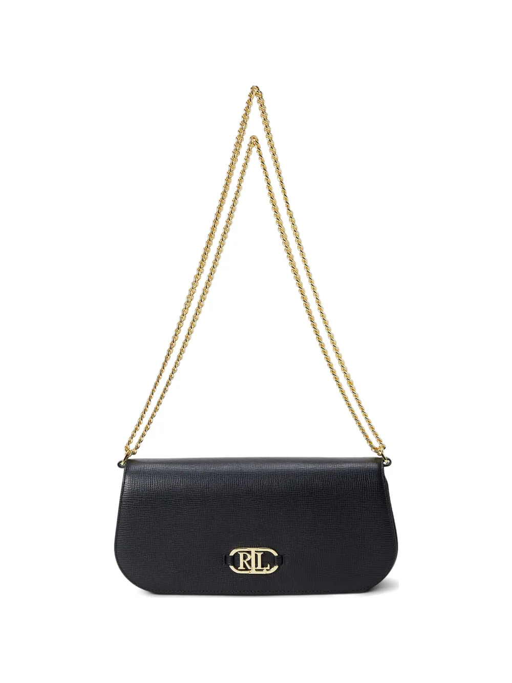 Lauren Ralph Lauren Borsa a spalla con catena - Nero