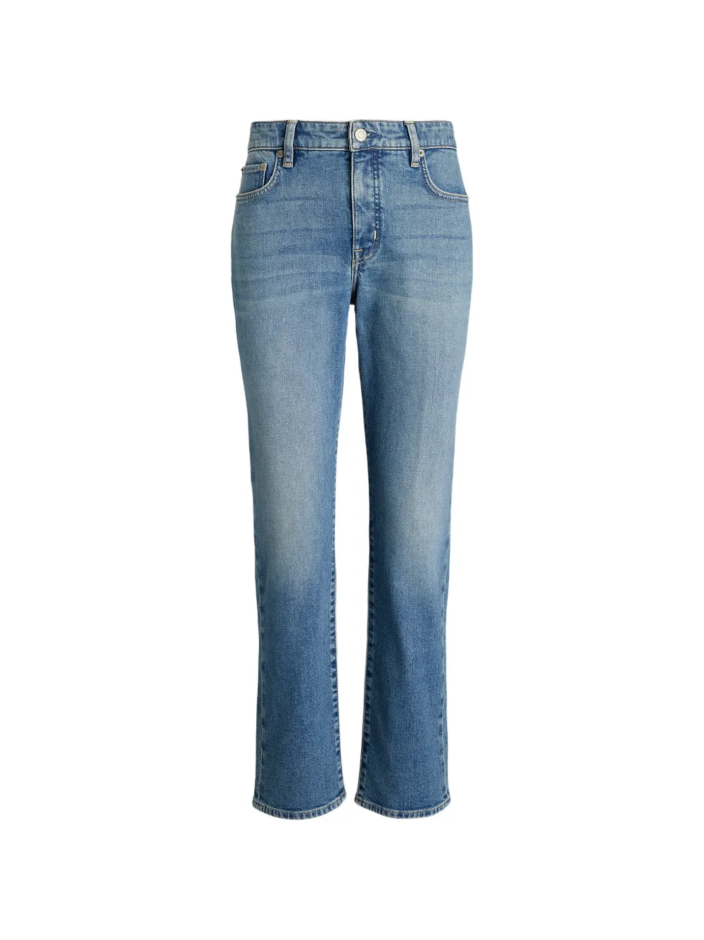 Lauren Ralph Lauren five-pocket straight jeans - Blu